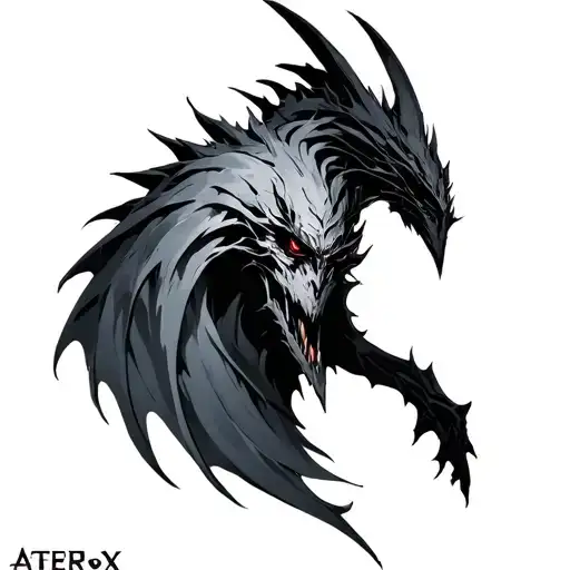 Aatrox tattoo design idea