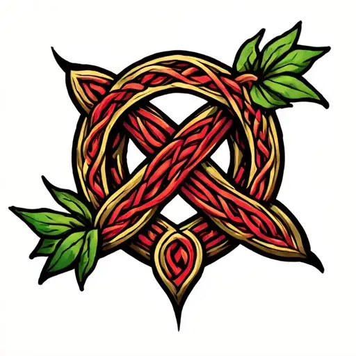 Celtic Love Knot Serch Bythol Symbol tattoo design idea