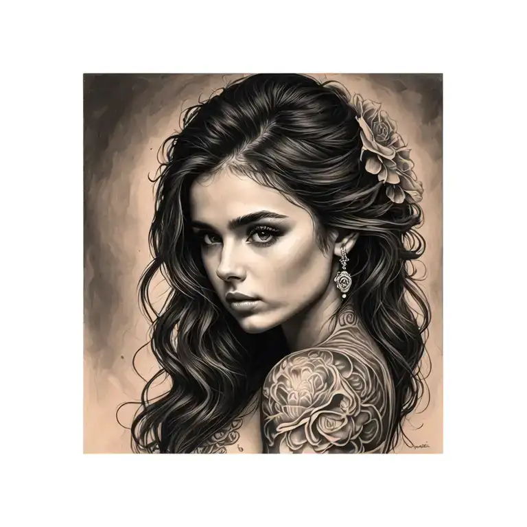 Alicia lilian tattoo design idea