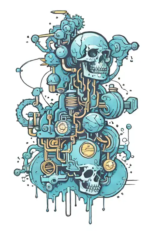 dopamine chemical formula tattoo design idea