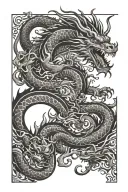 Represents the countries Greece, Italy and Puerto Rico. Includes elements of cycling and dragons; maybe shenron from dbz tattoo design idea