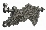 hammer tattoo design idea