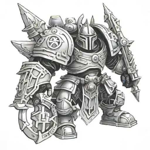 Alpha Legion tattoo design idea