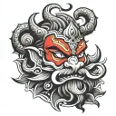 Ravana tattoo design idea