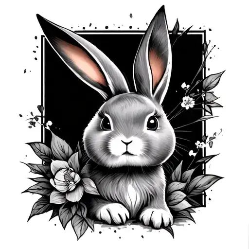 PLAYBOY BUNNY tattoo design idea