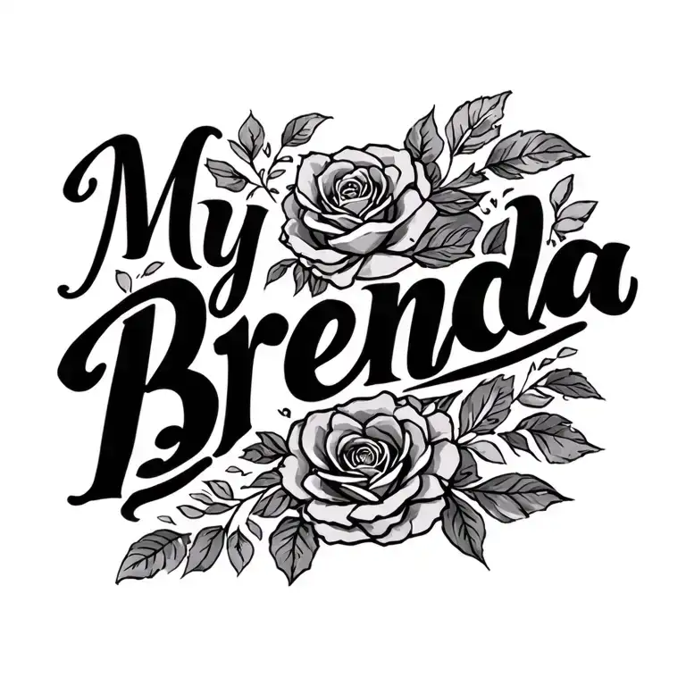 "My Brenda" My Brenda tattoo design idea
