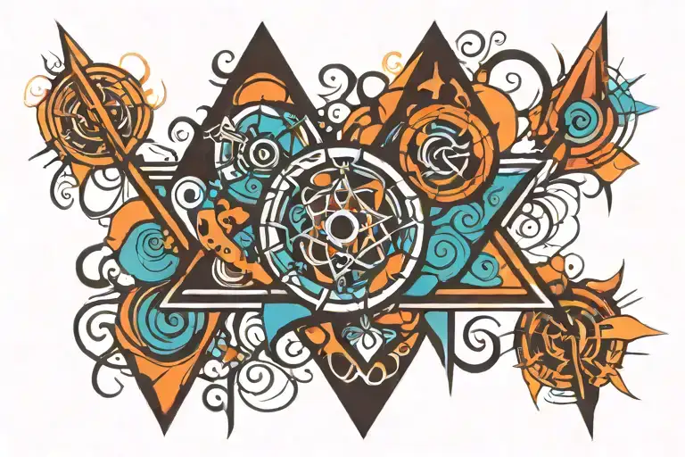 symbols of sobriety tattoo tattoo design idea