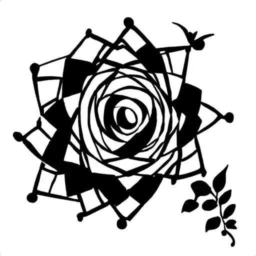 generate a tattoo based on the Disney cartoon Rapunzel the tangled story, use a line from the song 언젠가 마주할 빛을 찾아 tattoo design idea