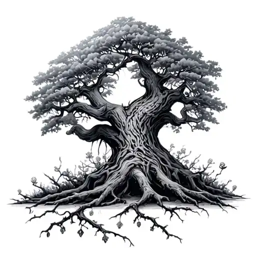 A Poison Tree tattoo design idea