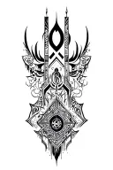 Anti Islam tattoo design idea