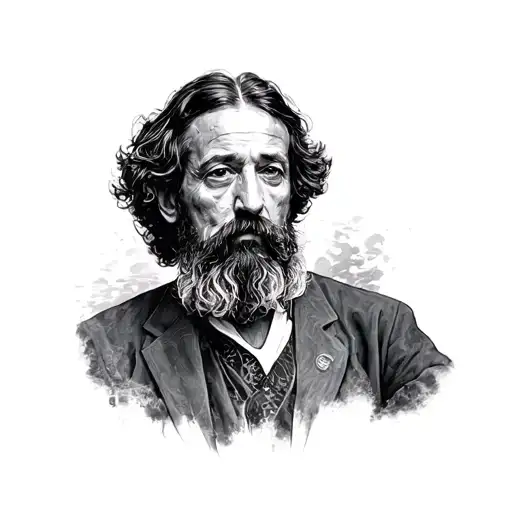 Alan Watts tattoo design idea