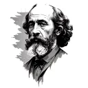 Alan Watts tattoo design idea