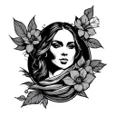 Generate a tattoo for my short sleeves that tells a story about a path to success and art fusing it with possibilities o tattoo design idea