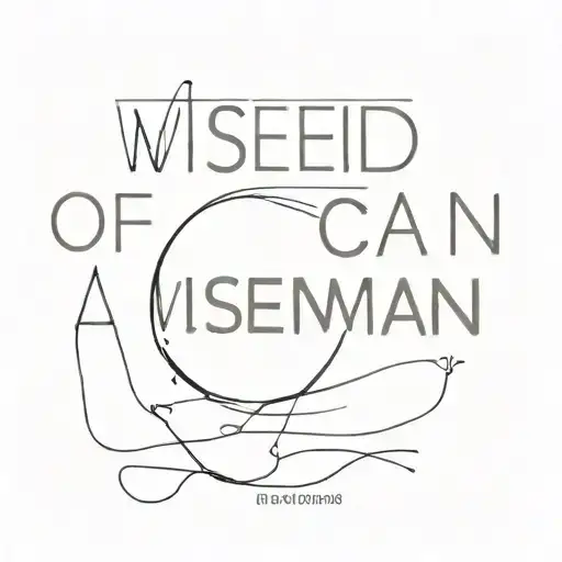 Frank Ocean Lyrics for wiseman tattoo design idea