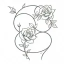 simple matching cousin tattoo design tattoo design idea