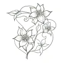 simple matching cousin tattoo design tattoo design idea