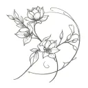 simple matching cousin tattoo design tattoo design idea