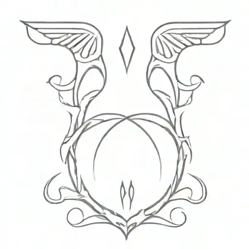 royal and victory spinal tattoo tattoo design idea