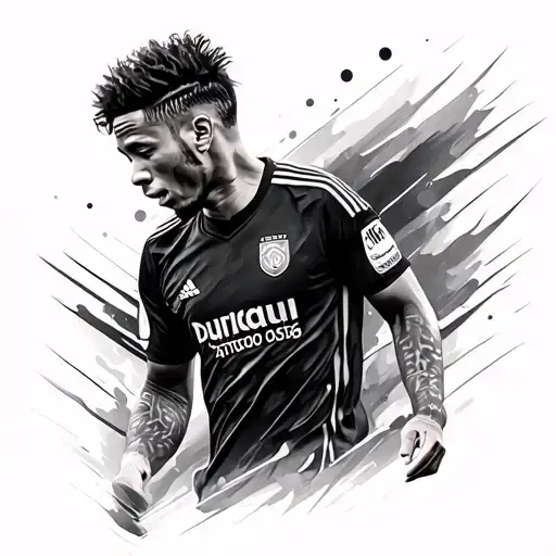 Neymar Jr tattoo design idea