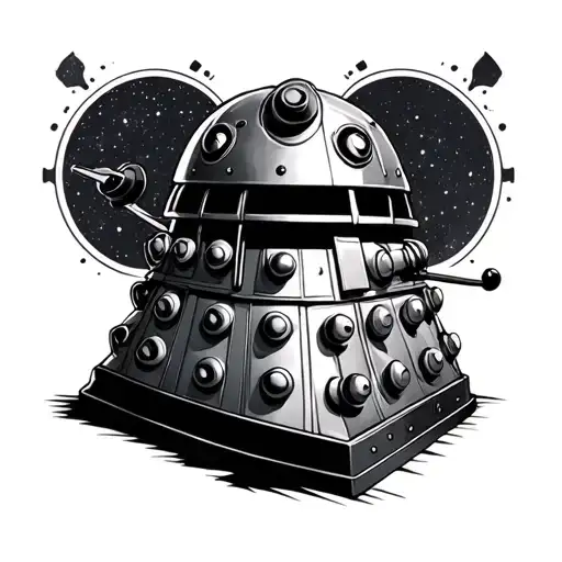 Dalek tattoo design idea