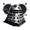Dalek tattoo design idea