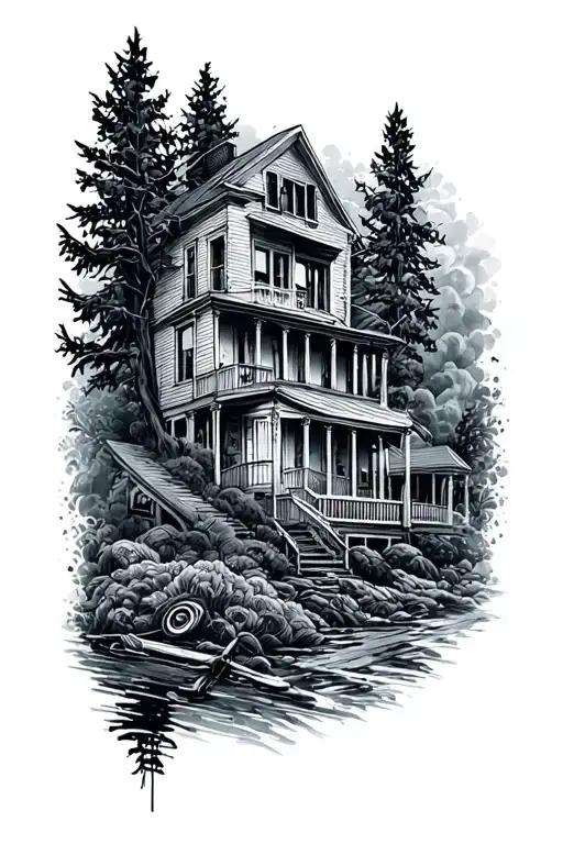 homeland tattoo design idea