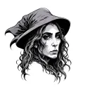 Crone tattoo design idea