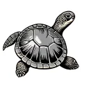 Hawaiian Turtle tattoo design idea