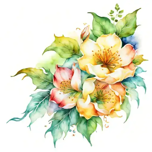 self growth tattoo design idea