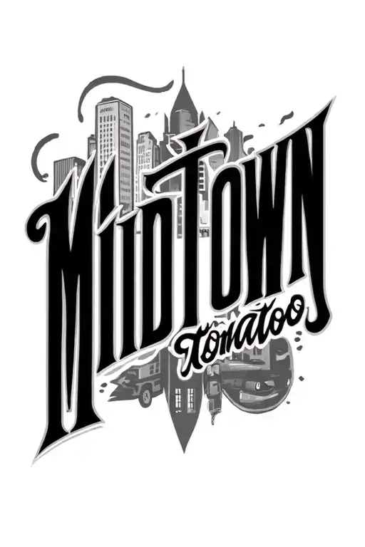 "Midtown" "Midtown" stomache tatoo tattoo design idea