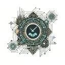 A video editing timeline morphing into a constellation of movie characters tattoo design idea