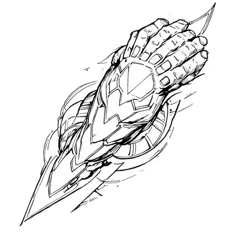 sleeve tattoo marvel comics tattoo design idea