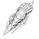 sleeve tattoo marvel comics tattoo design idea