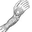 sleeve tattoo marvel comics tattoo design idea