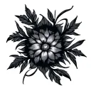 Genital tattoo design idea