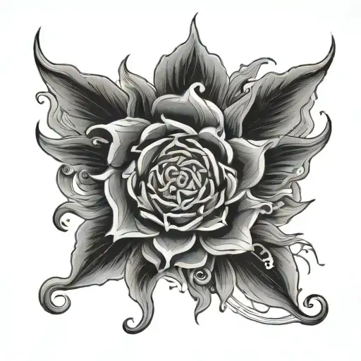 norigae tattoo design idea
