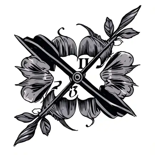 1978 Roman Numerals tattoo design idea