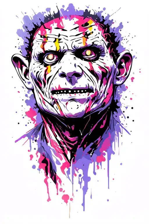 Freddy Krueger tattoo design idea