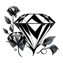 Double Black Diamond tattoo design idea