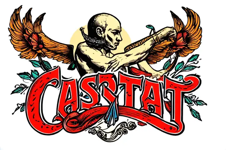 "Castrat" ​​tatirov designing a penis subinces tattoo design idea