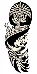 assyrian tattoo design idea