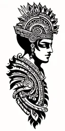 assyrian tattoo design idea