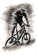 mtb tattoo design idea