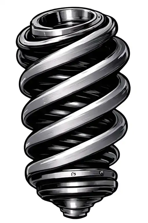 Camshaft tattoo design idea