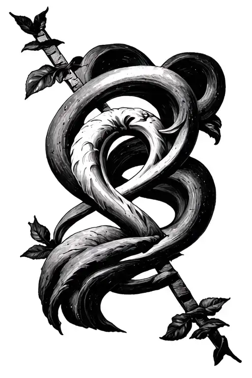 plato's ladder of love tattoo design idea