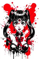 Sailor Moon tattoo design idea