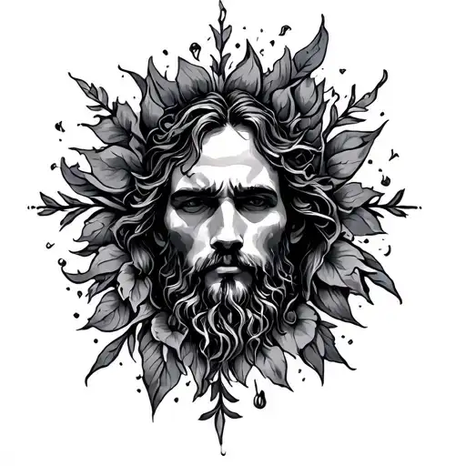 Psalm 23 tattoo design idea