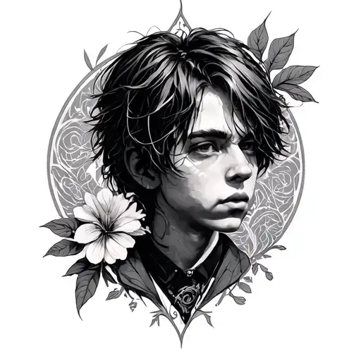 Porter Robinson nurture art tattoo design idea