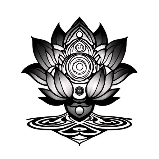 1. Lotus Flower symbol2. Sri Yantra 2D symbol3. God hanuman 2D symbol4. Labyrinth 2D symbol5. Chakras symbol6. Shiv tattoo design idea
