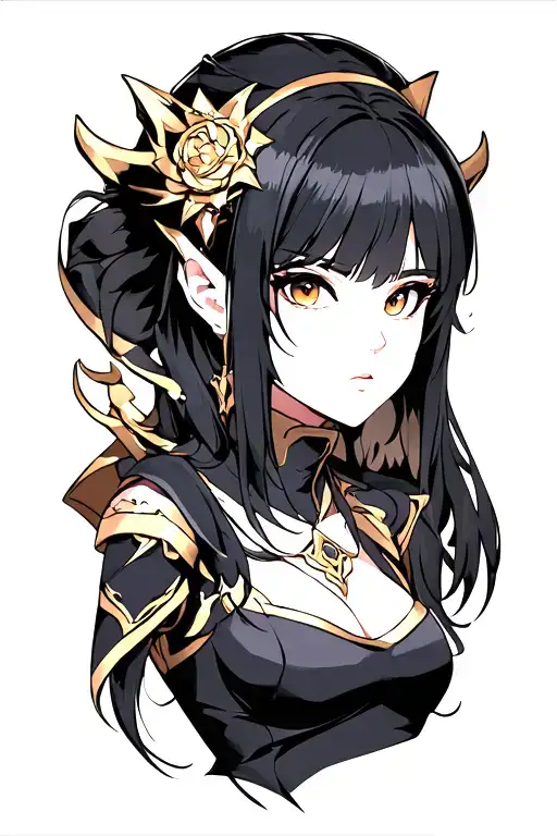 Abeldo,overlord anime girl tattoo design idea